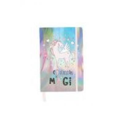 Notes/pamiętnik holograficzny a5 unicorn paso