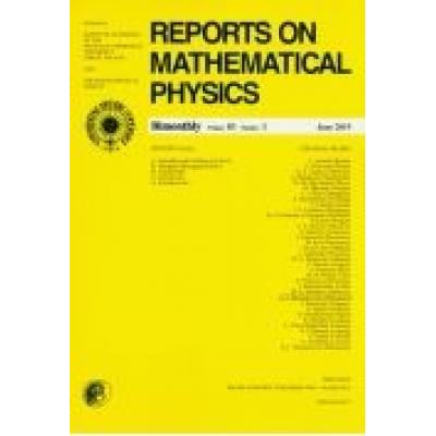 Reports on mathematical physics 83/3/2019
