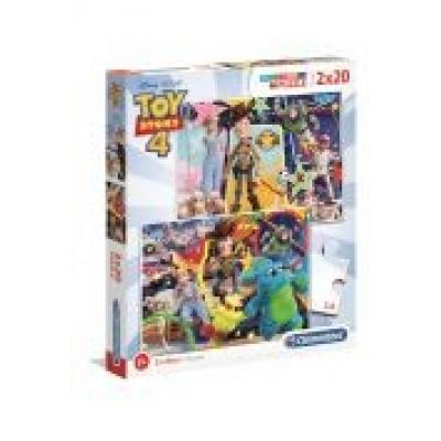 Puzzle 2x20 super kolor toy story 4