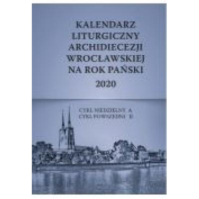 Kalendarz liturgiczny 2020 archidiecezji wrocław.