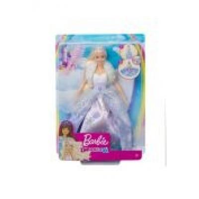 Barbie lalka księżniczka lodowa magia