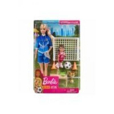 Barbie zestaw trenerka piłki nożnej glm47