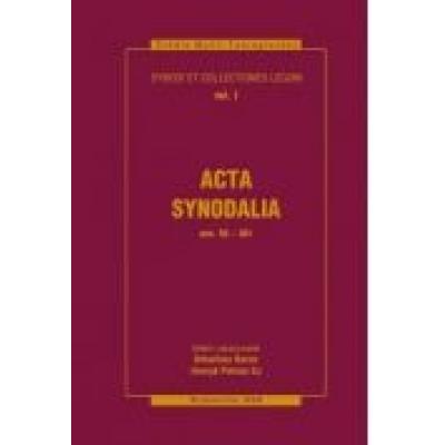 Acta synodalia - od 50 do 381 roku