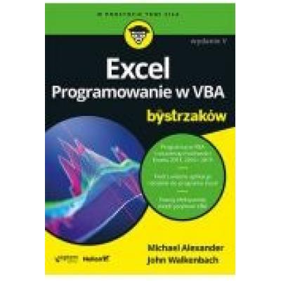 Excel. programowanie w vba dla bystrzaków