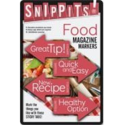 Snippits! food znaczniki jedzenie samoprzylepne