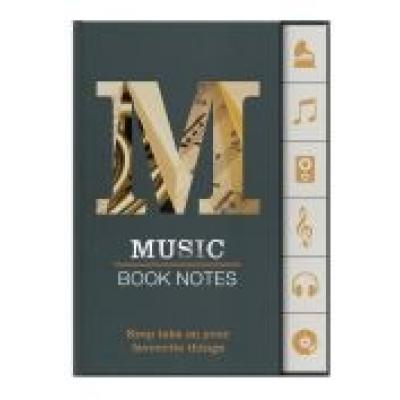 Book notes - music - zakładki znaczniki muzyka
