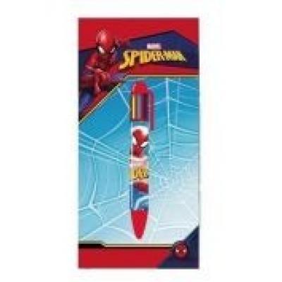 Wielokolorowy długopis - spiderman