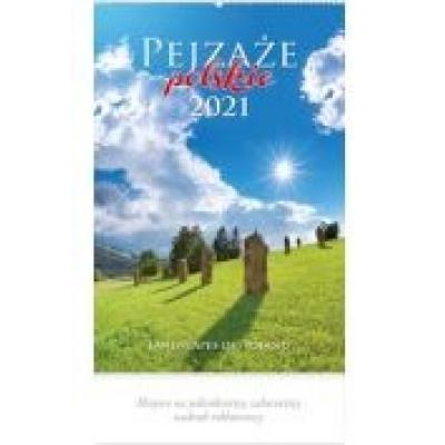 Kalendarz 2021 reklamowy pejzaże polskie rw1