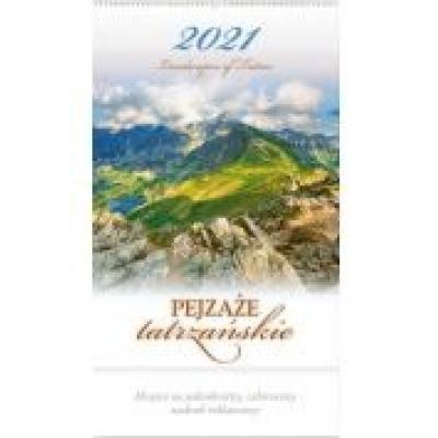 Kalendarz 2021 reklamowy pejzaże tatrzańskie rw5