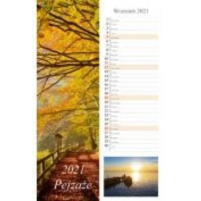 Kalendarz 2021 pejzaże 13 pasek radwan