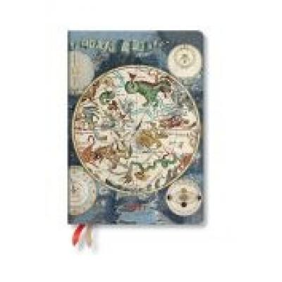 Kalendarz książkowy midi 2021 12m celestial plan