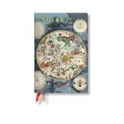 Kalendarz książkowy mini 2021 12m celestial planis