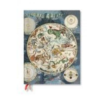 Kalendarz książkowy ultra 2021 12m celestial