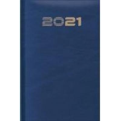 Terminarz 2021 standard b6 niebieski