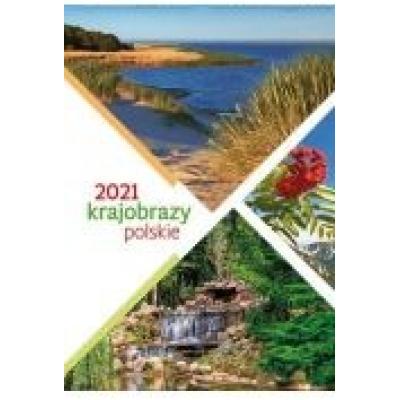Kalendarz 2021 ścienny krajobrazy polskie