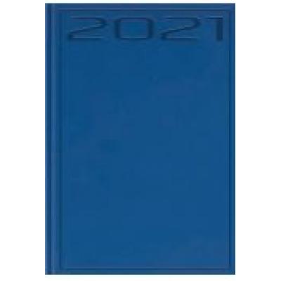 Terminarz 2021 b7 print niebieski