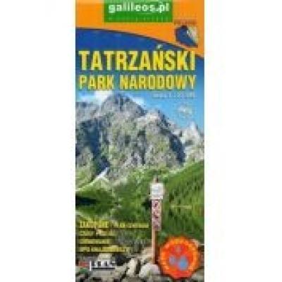 Mapa turyst. - tatrzański park narodowy 1:27 500
