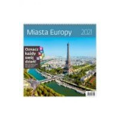 Kalendarz 2021 30x30 miasta europy helma