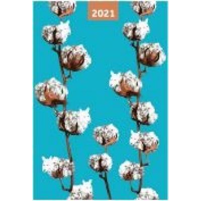 Kalendarz 2021 a5 dzienny cotton narcissus