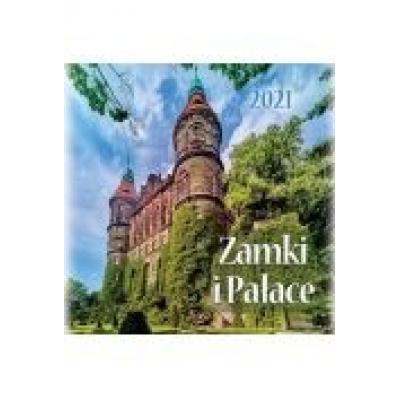 Kalendarz 2021 ścienny zamki i pałace artsezon