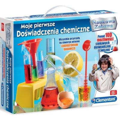 Zestaw naukowy CLEMENTONI Naukowa Zabawa - Moje Pierwsze Doświadczenia Chemiczne 60774