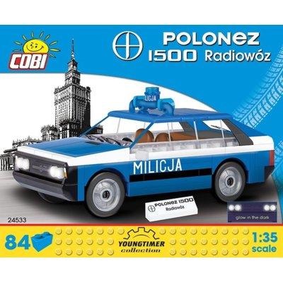 Klocki COBI 24533 FSO Polonez 1500 Radiowóz