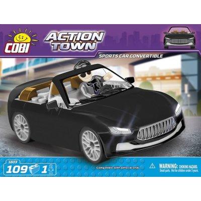 Klocki COBI Action Town - Sportowe Cabrio Cobra 1803