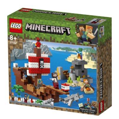 Klocki LEGO Minecraft Przygoda na statku pirackim (21152)