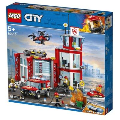 Klocki LEGO City Remiza strażacka (60215)