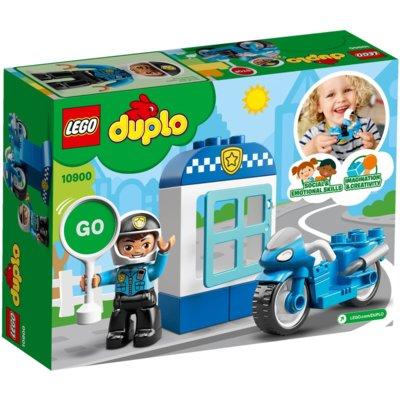 Klocki LEGO Duplo - Motocykl policyjny 10900