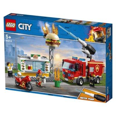 Klocki LEGO City Na ratunek w płonącym barze (60214)