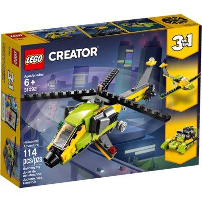 Klocki LEGO Creator - Przygoda z helikopterem 31092