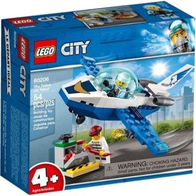 Klocki LEGO City - Policyjny patrol powietrzny 60206