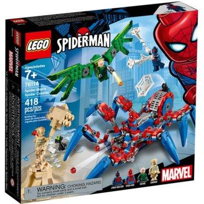 Klocki LEGO Spiderman - Mechaniczny pająk Spider-Mana 76114