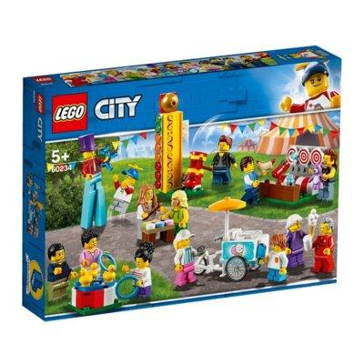 Klocki LEGO City 60234 Wesołe miasteczko Zestaw minifigurek