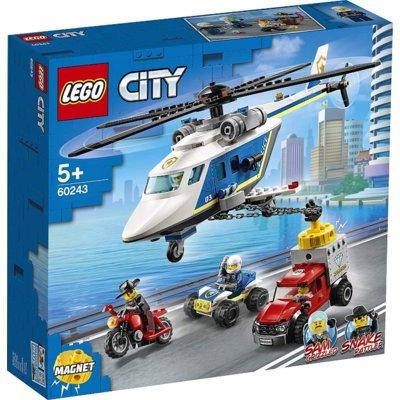 Klocki LEGO City - Pościg helikopterem policyjnym LEGO-60243