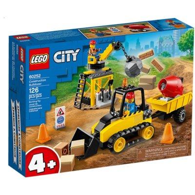 Klocki LEGO City - Buldożer budowlany LEGO-60252