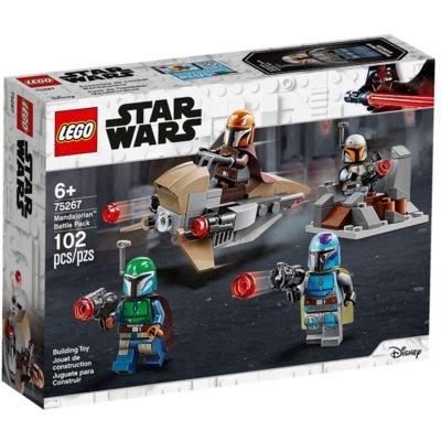 Klocki LEGO Star Wars - Zestaw bojowy Mandalorianina LEGO-75267