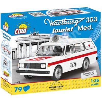 Klocki COBI Cars: Wartburg 353 tourist Med. 24559