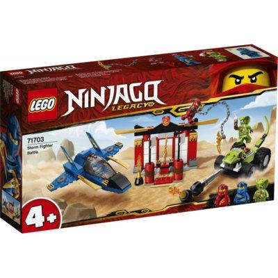 Klocki LEGO Ninjago - Bitwa burzowego myśliwca 71703