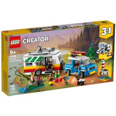 Klocki LEGO Creator - Wakacyjny kemping z rodziną 31108