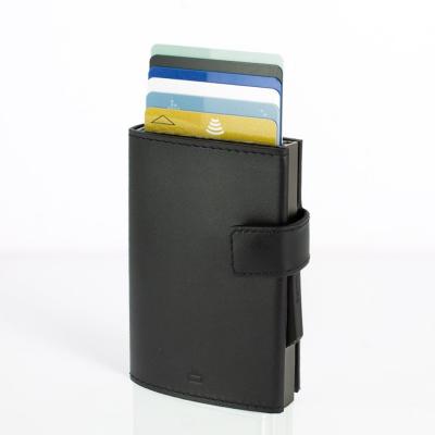 Portfel aluminiowy ogon designs cascade wallet snap titanium black