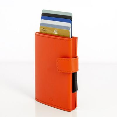 Portfel aluminiowy ogon designs cascade wallet snap full orange