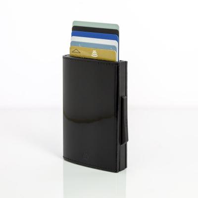 Portfel aluminiowy ogon designs cascade wallet glossy black