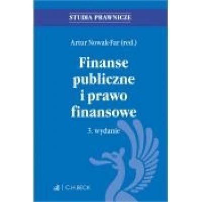 Finanse publiczne i prawo finansowe. wydanie 3