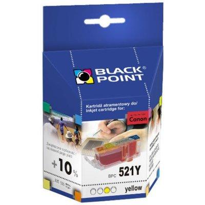 Tusz BLACK POINT BPC521Y Zamiennik Canon CLI-521Y