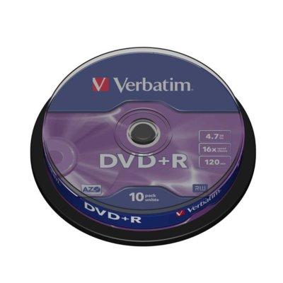 Płyta VERBATIM DVD+R Matt Silver