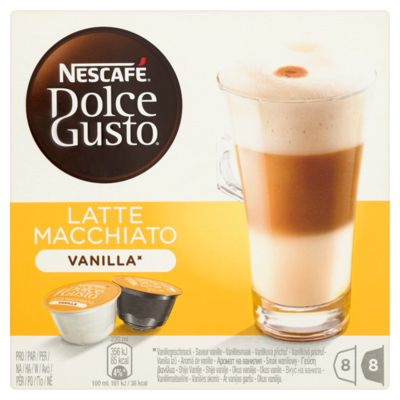 Kapsułki NESCAFE Dolce Gusto Latte Macchiato Vanilla