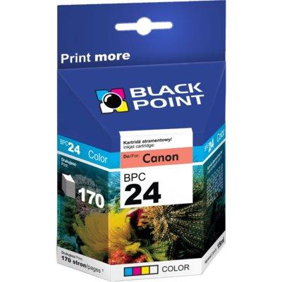 Tusz BLACK POINT BPC24 Zamiennik Canon BCI-24C