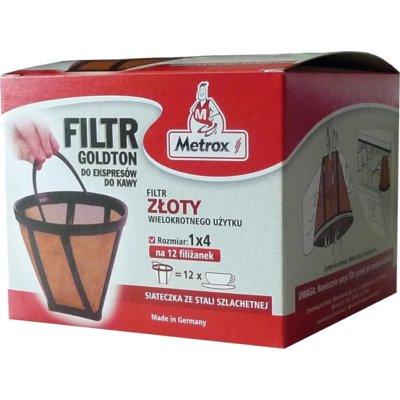 Wyposażenie METROX Filtr do kawy 1x4 Goldton